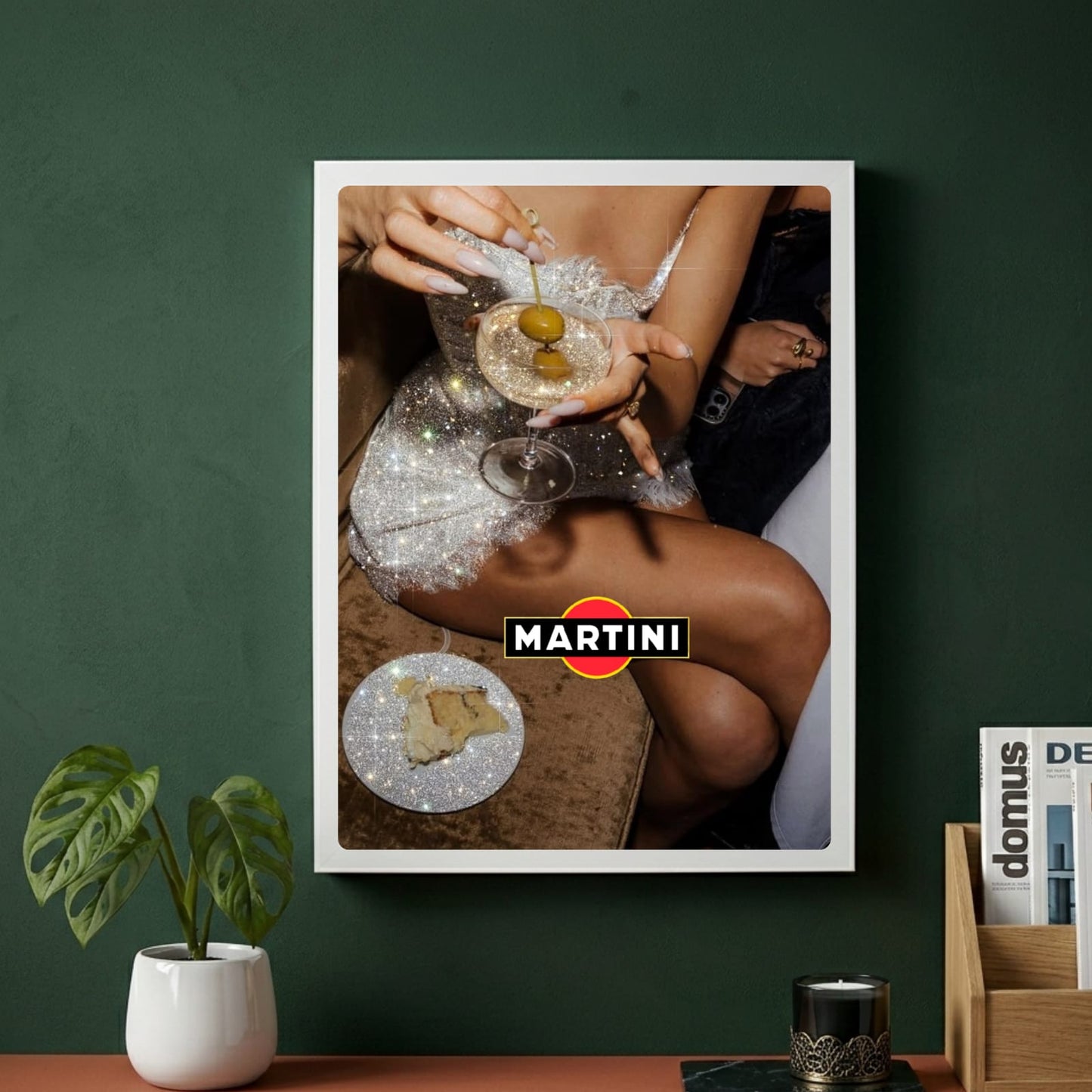 bar and restaurant decoration martini chic