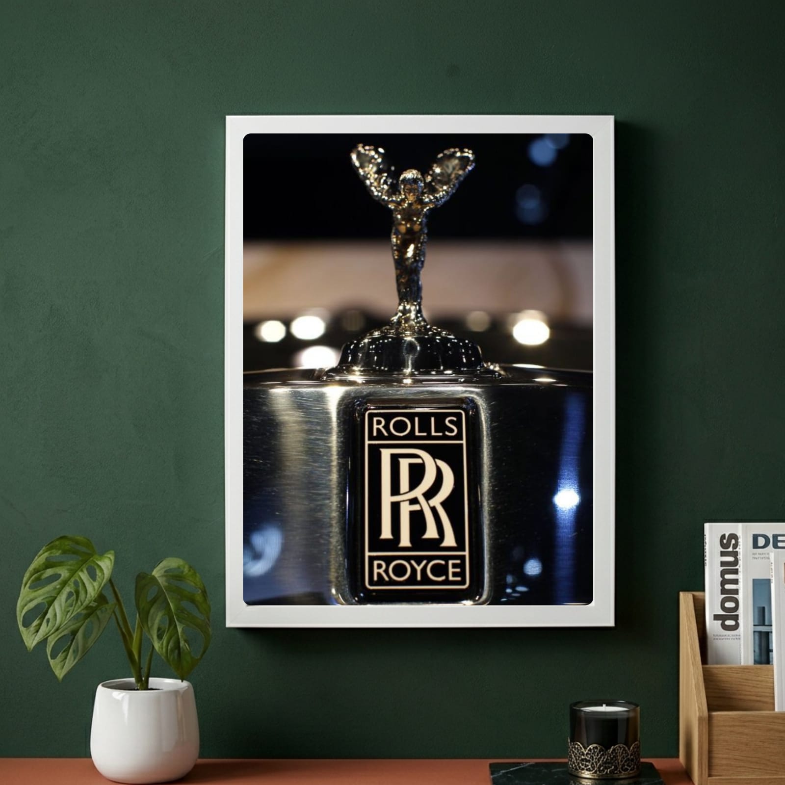 rolls royce- car poster