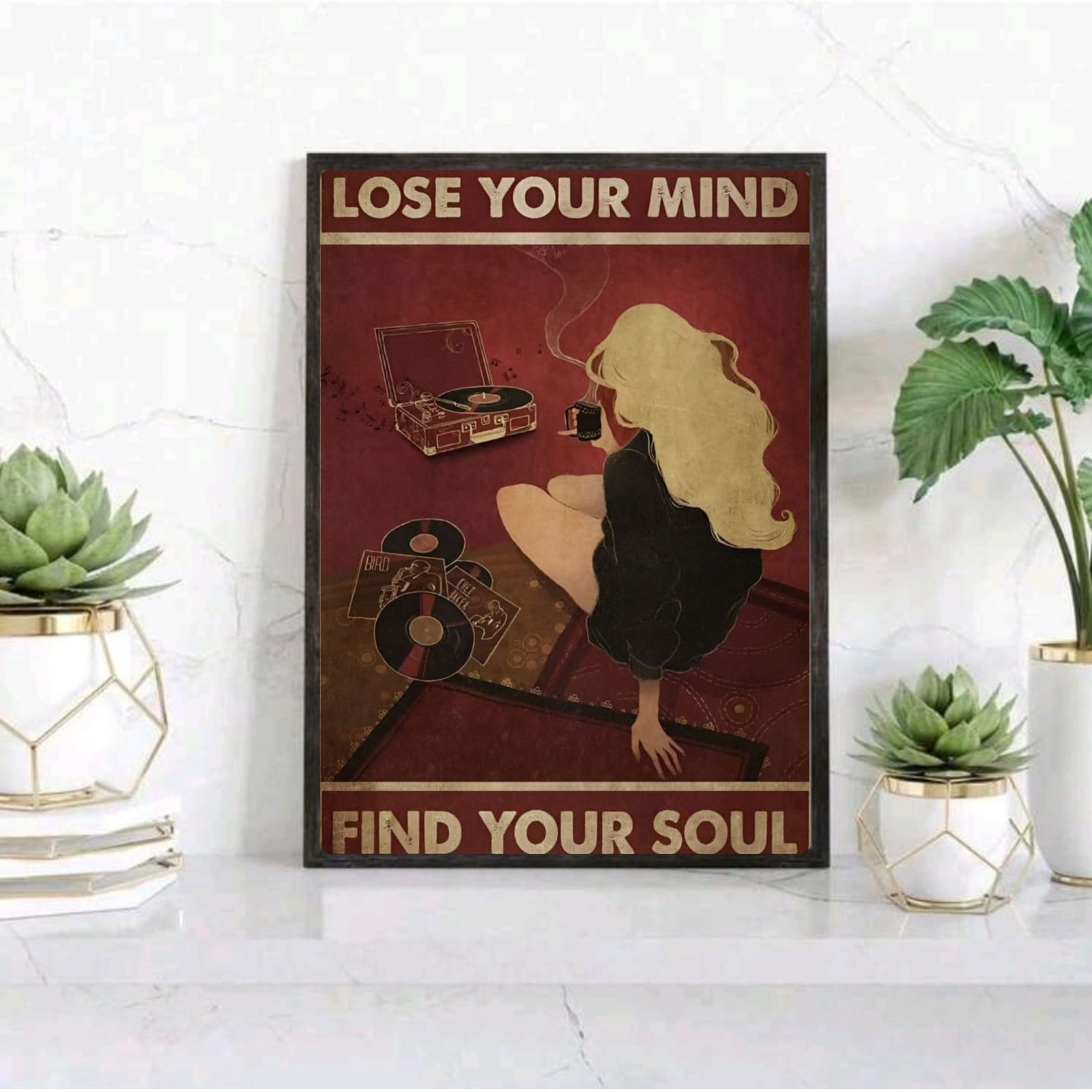 Music girl house decor