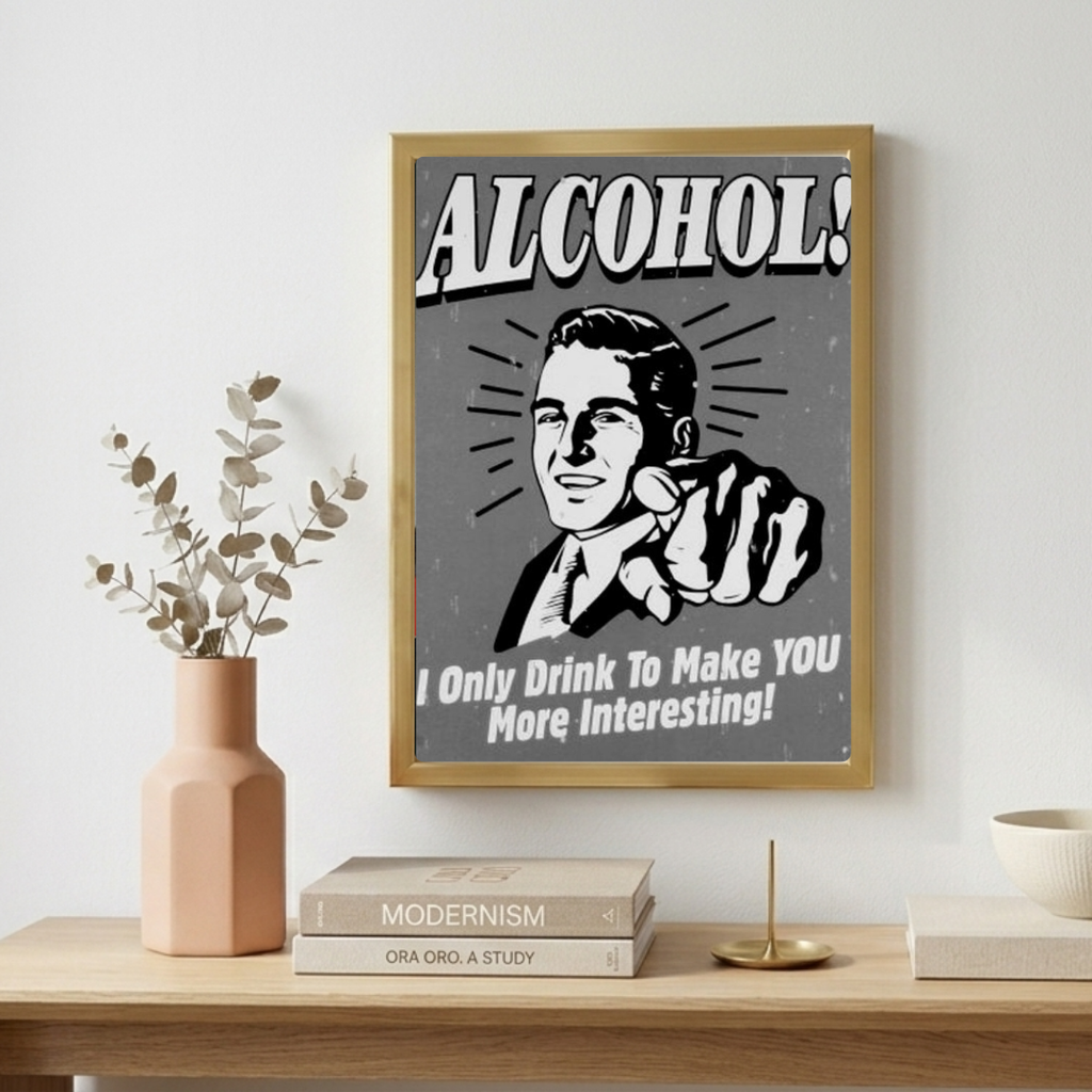 bar and restaurant decoration, alcohol