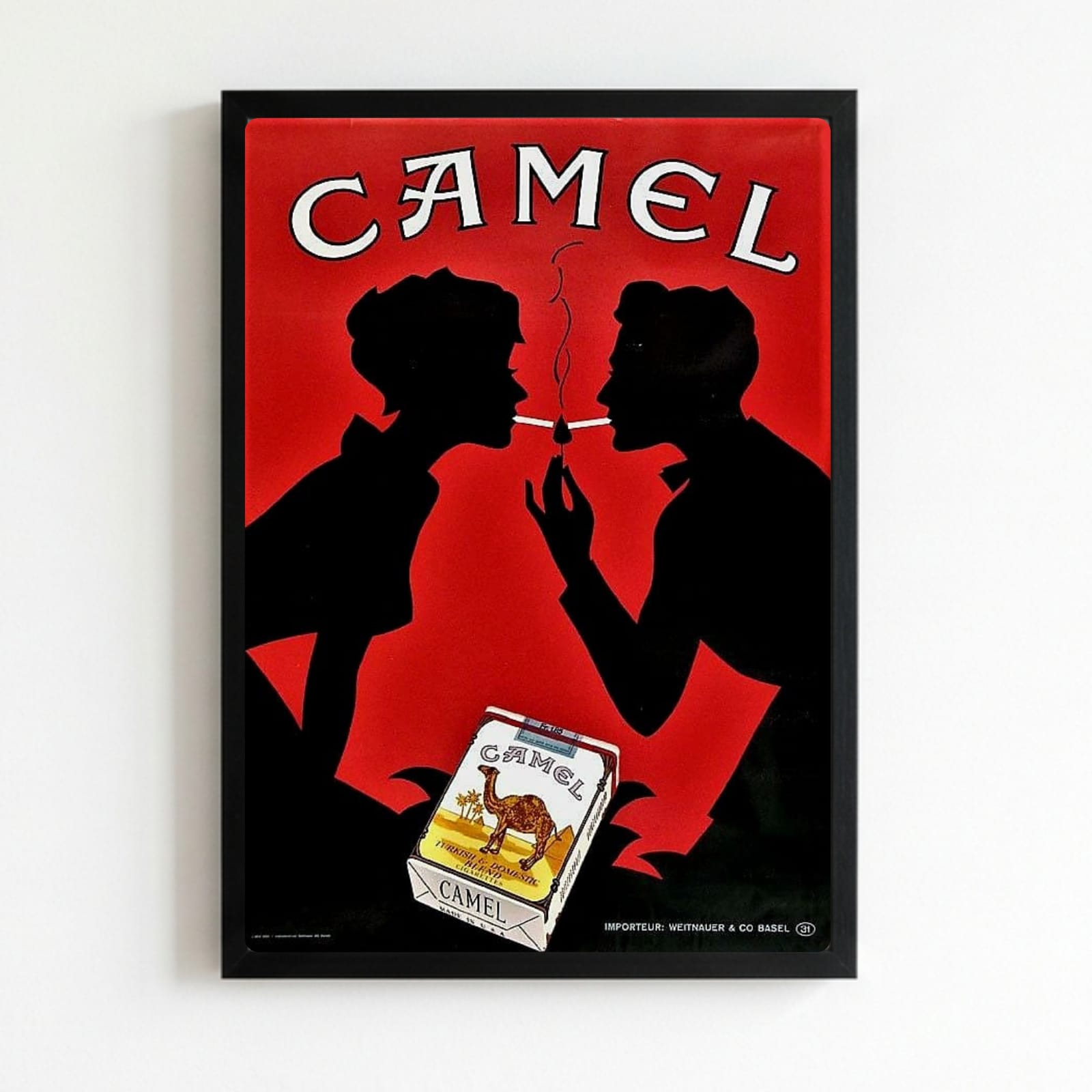 bar and restaurant decoration, camel cigarette