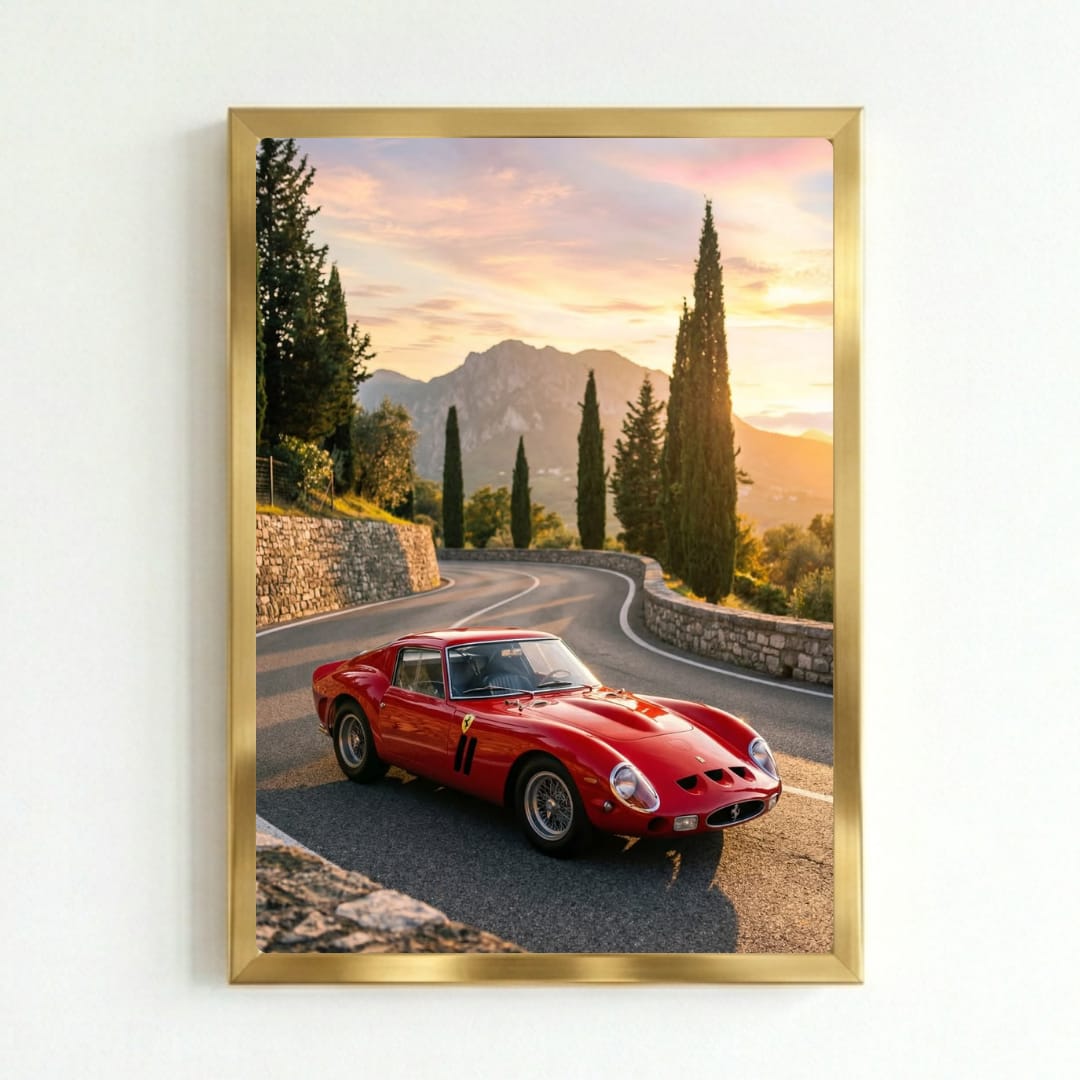 Vintage car ferrari