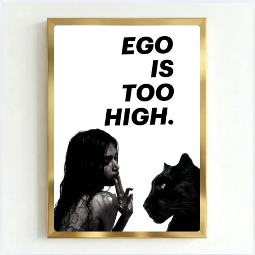 Chic room girl poster