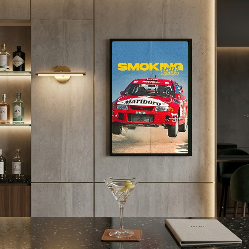 bar and restaurant decoration, sigarette car