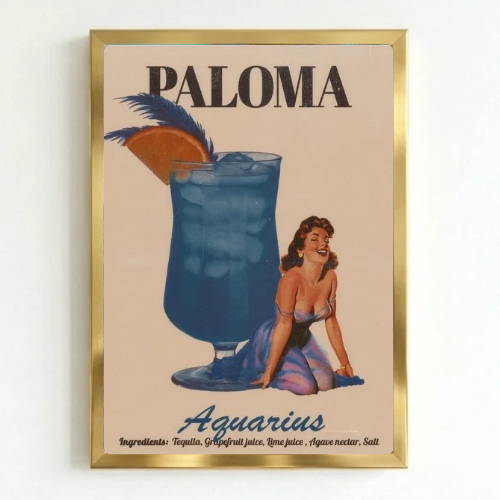 bar and restaurant decoration, paloma acquarius