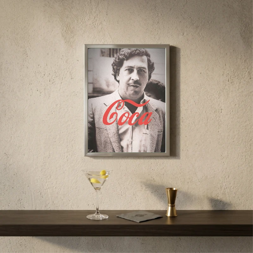bar and restaurant decoration, coca cola