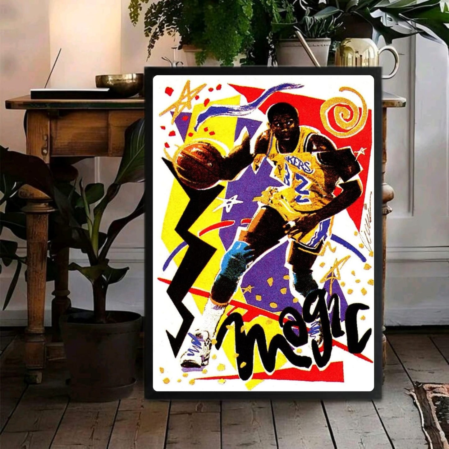 Magic Johnson - Basket