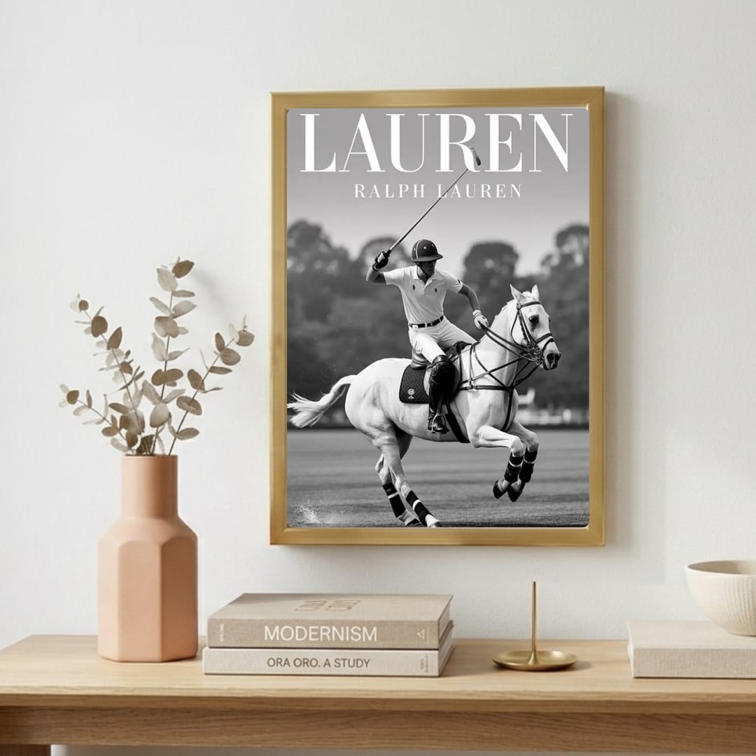 poster estetica marchio di lusso