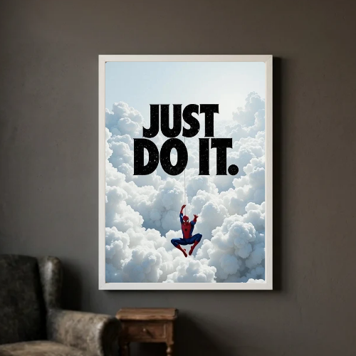 Nike just do it spiderman