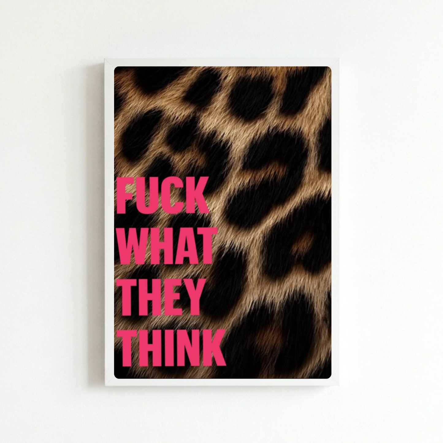 Home deco chic leopard