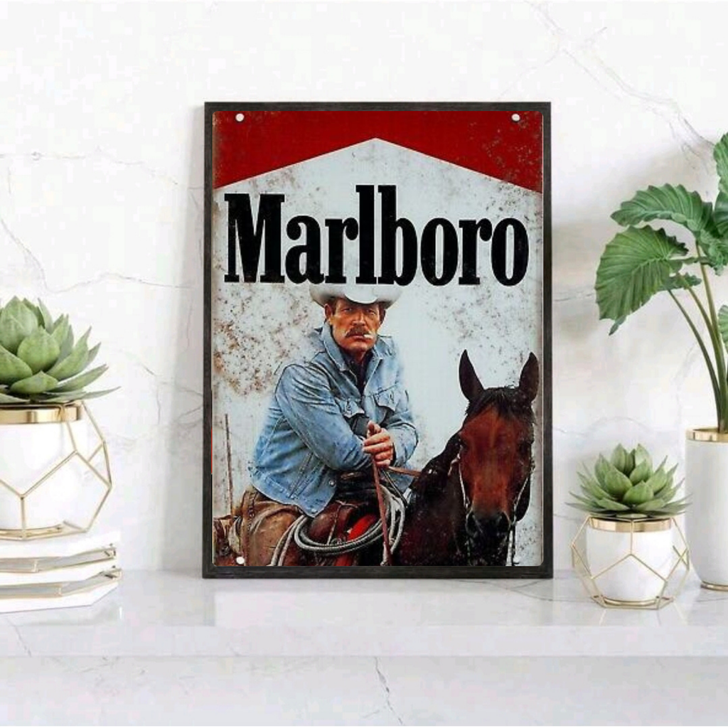 bar and restaurant decoration, marlboro sigarette