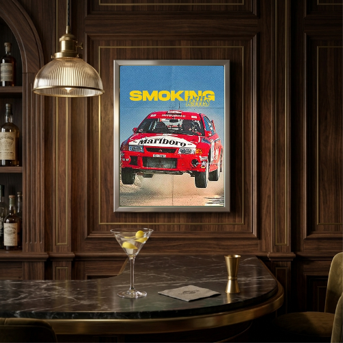 bar and restaurant decoration, sigarette car