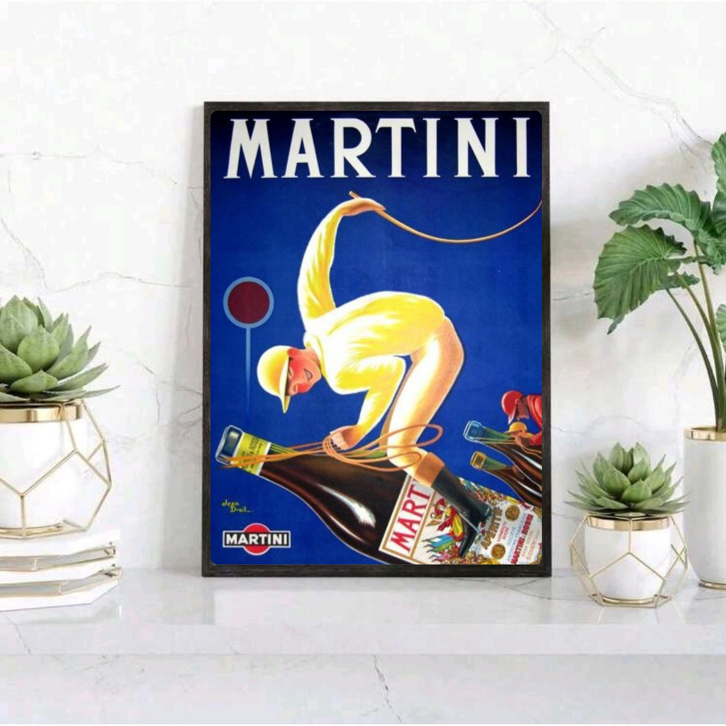 bar and restaurant decoration, martini