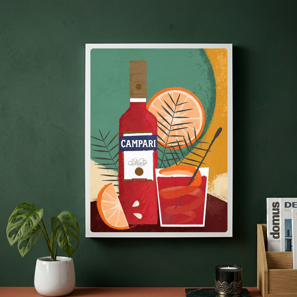 Campari bar decoration