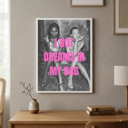 Kate Moss, Noemi Campbell Girls Aesthetic Room