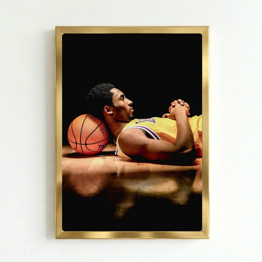 Kobe Bryant - Basket poster con cornice
