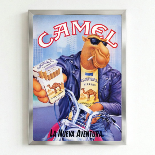 bar and restaurant decoration, Camel sigarette