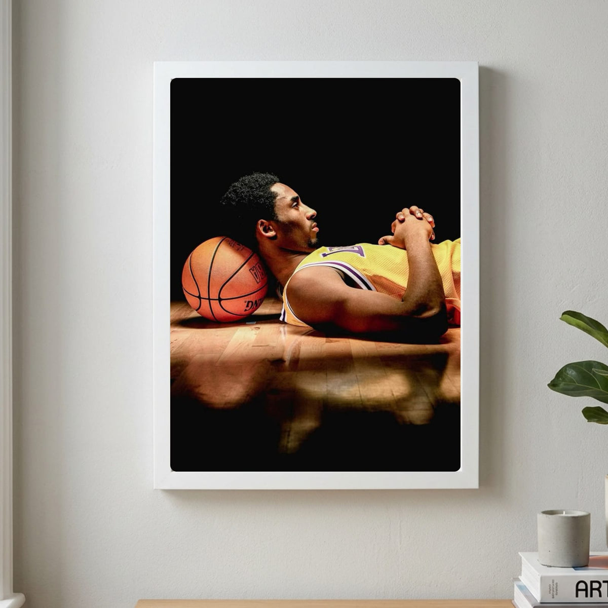 Kobe Bryant - Basket poster con cornice