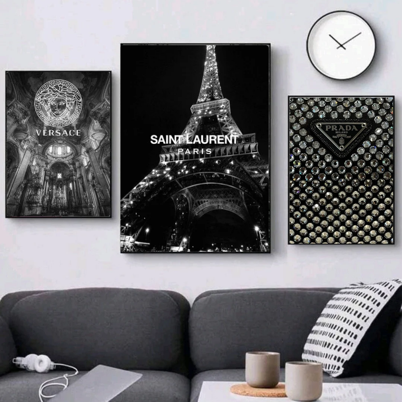 luxury brand black