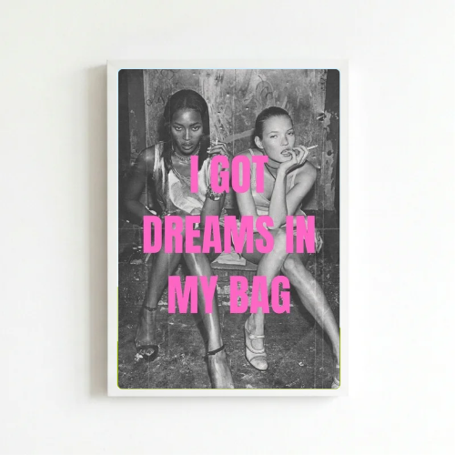 Kate Moss, Noemi Campbell Girls Aesthetic Room