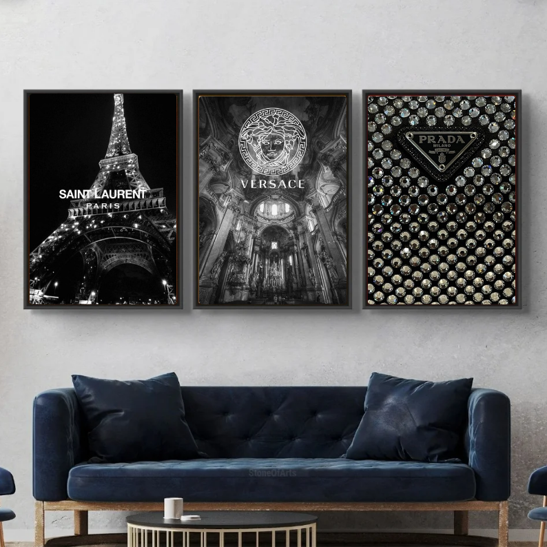 luxury brand black