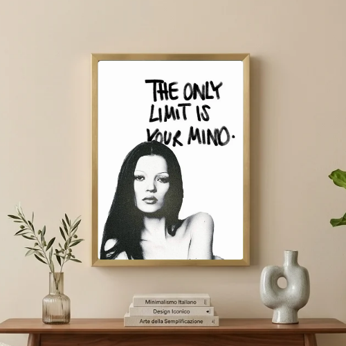 Chic room girl poster