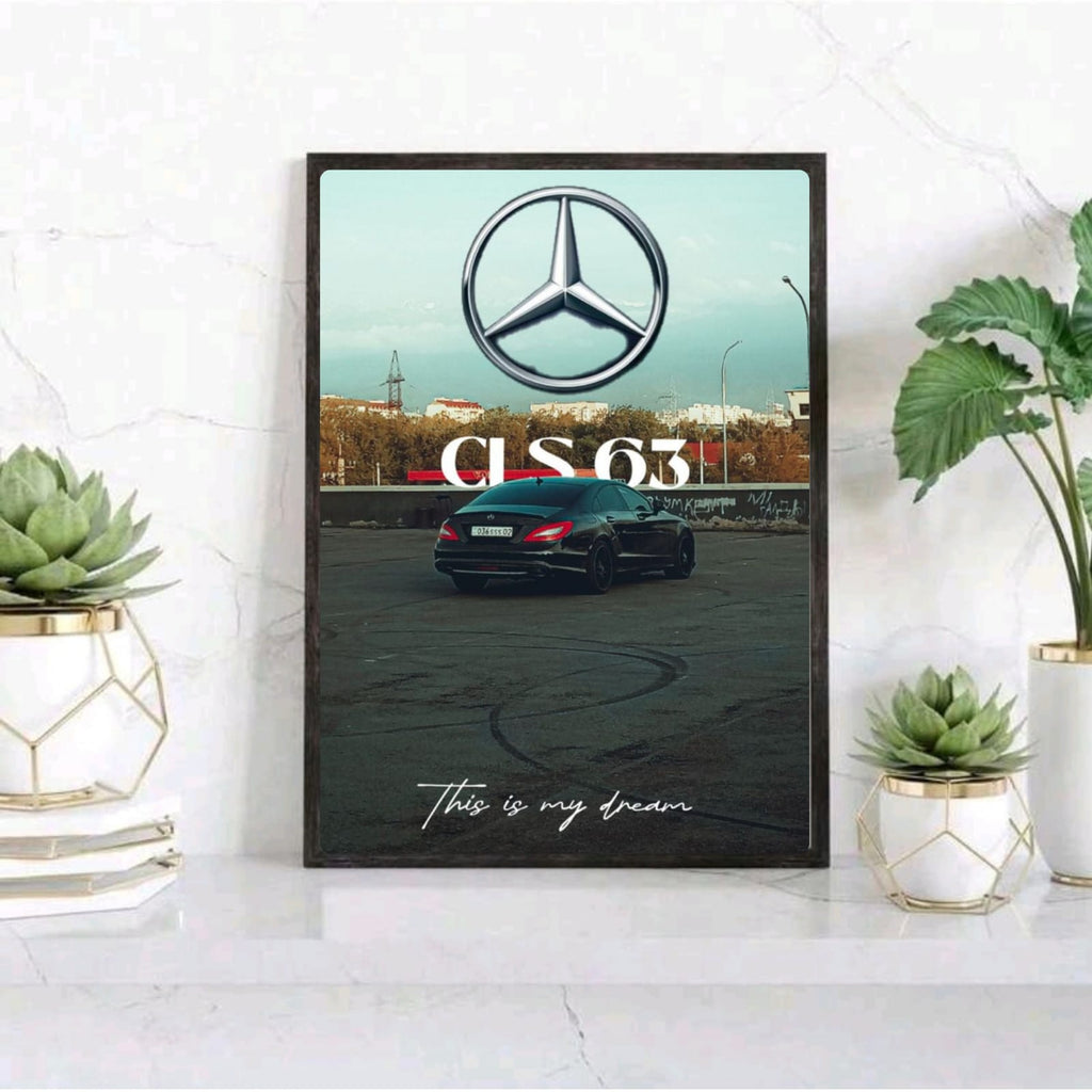 Mercedes poster