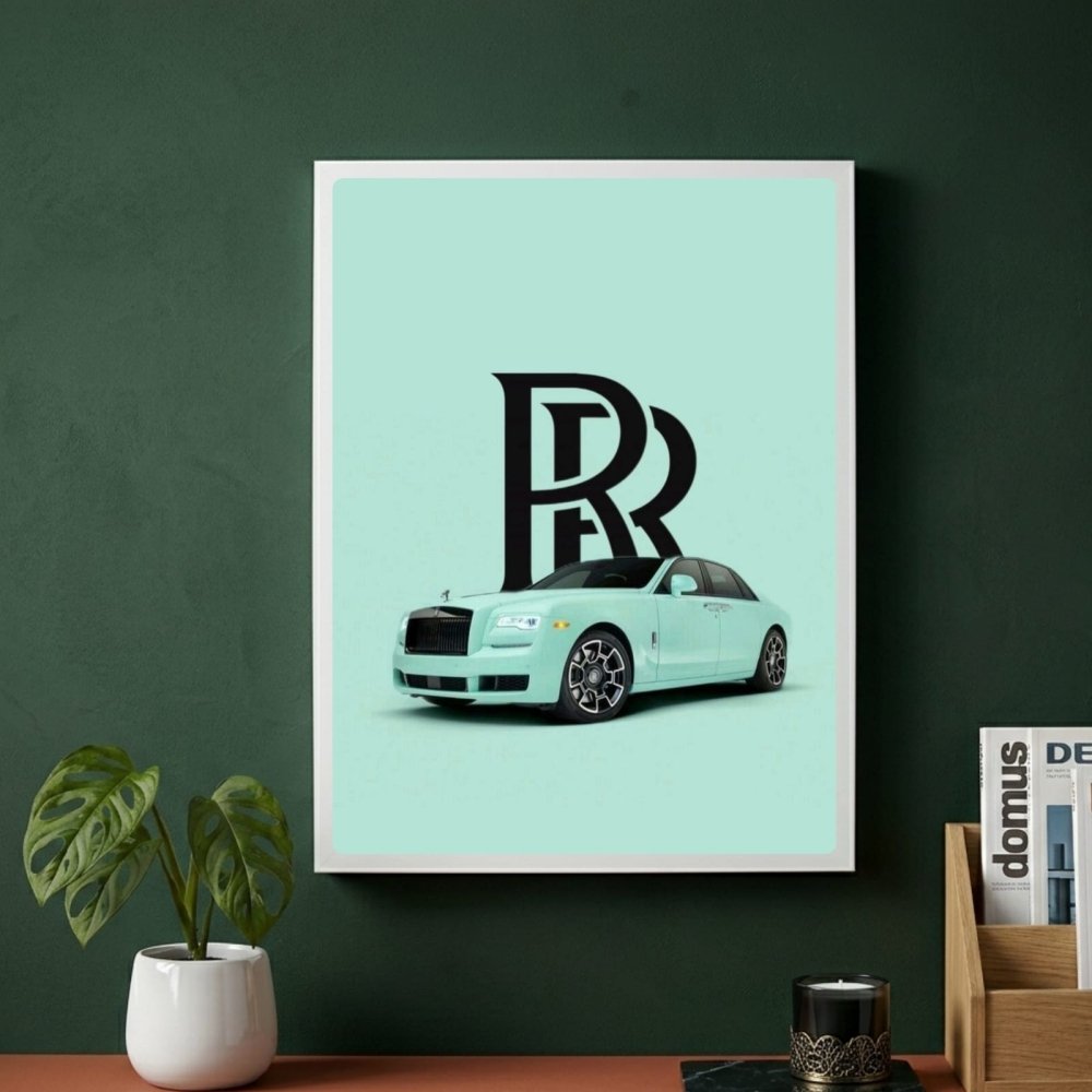 rolls royce- car poster - Vibes Districtrolls royce- car poster GoldVibes District