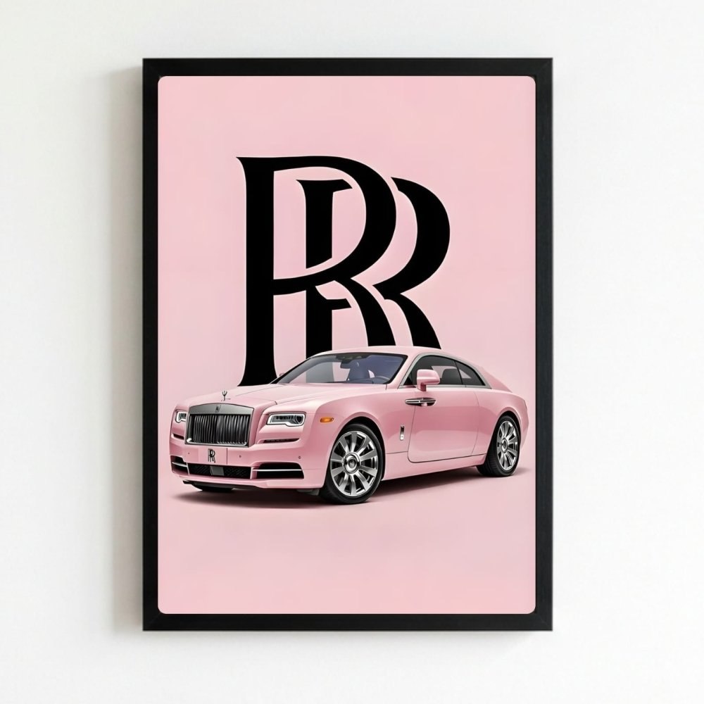 rolls royce- car poster - Vibes Districtrolls royce- car poster NeroVibes District