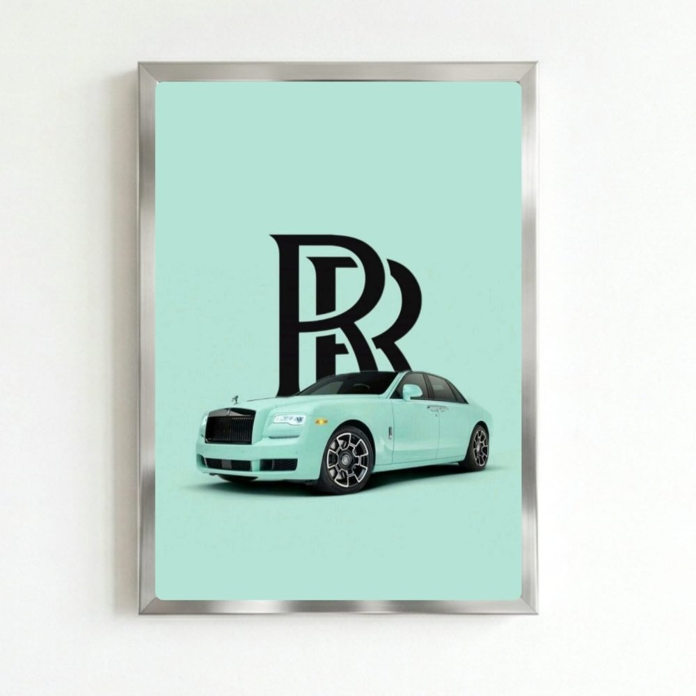 rolls royce- car poster - Vibes Districtrolls royce- car poster SilverVibes District