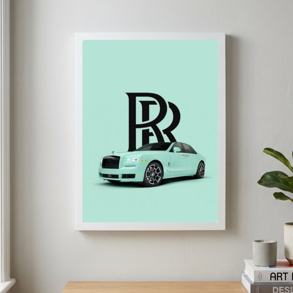 rolls royce- car poster - Vibes Districtrolls royce- car poster GoldVibes District