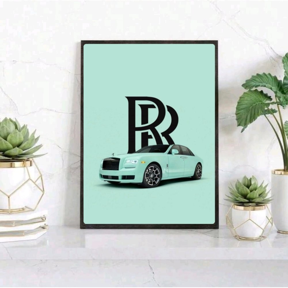 rolls royce- car poster - Vibes Districtrolls royce- car poster GoldVibes District