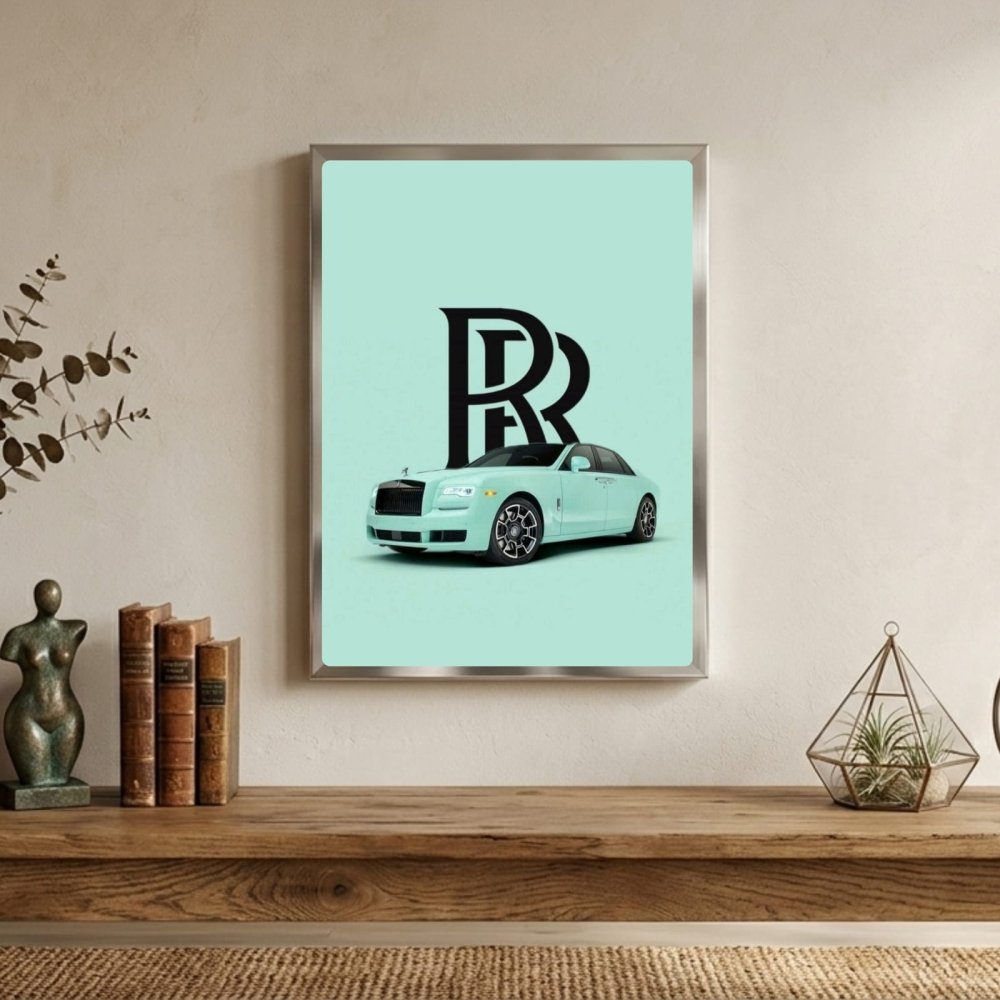 rolls royce- car poster - Vibes Districtrolls royce- car poster GoldVibes District