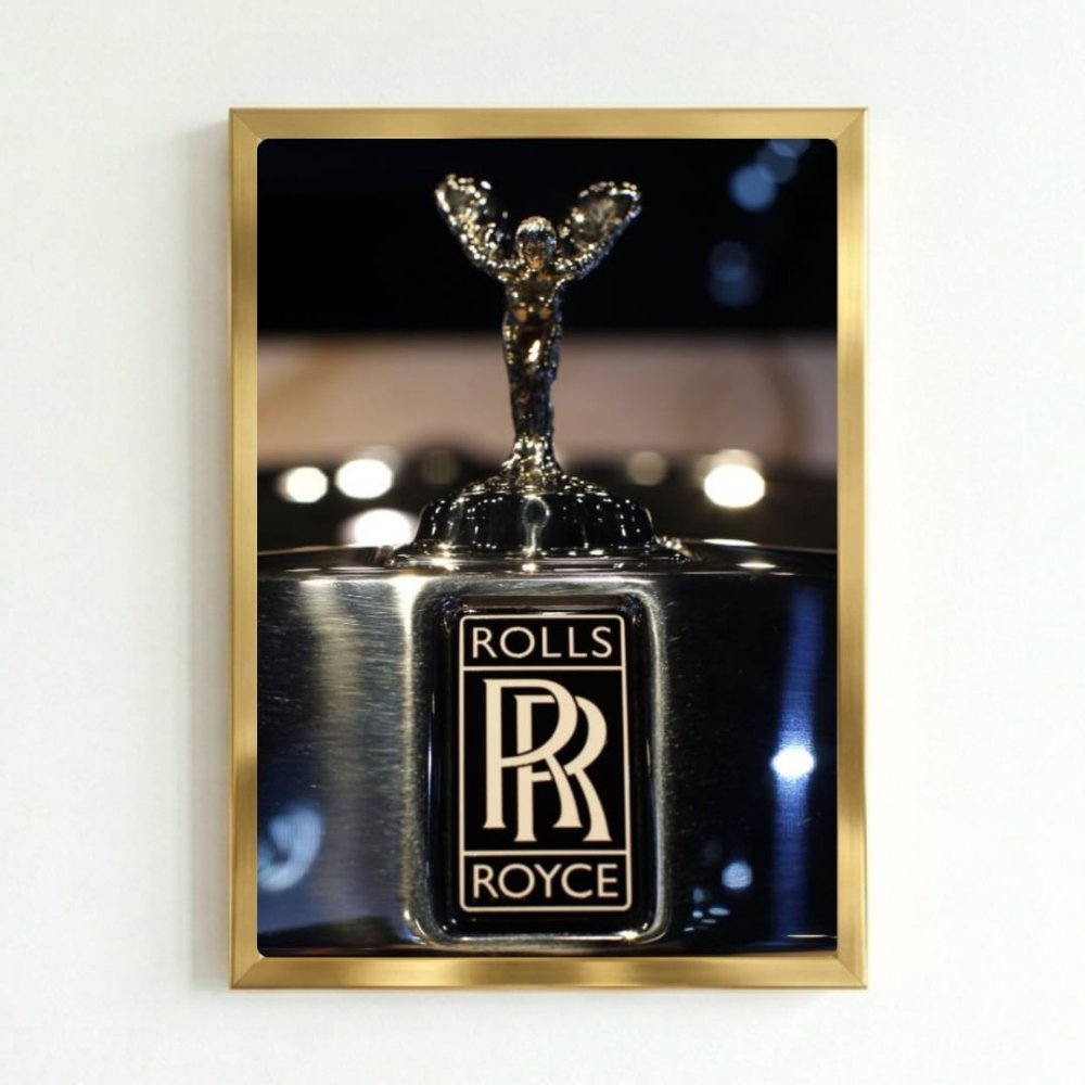rolls royce- car poster - Vibes Districtrolls royce- car poster GoldVibes District