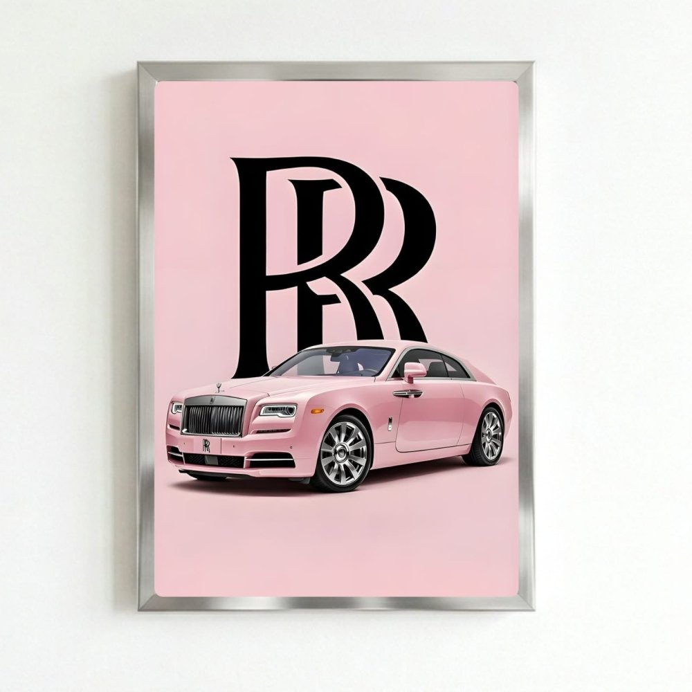 rolls royce- car poster - Vibes Districtrolls royce- car poster SilverVibes District