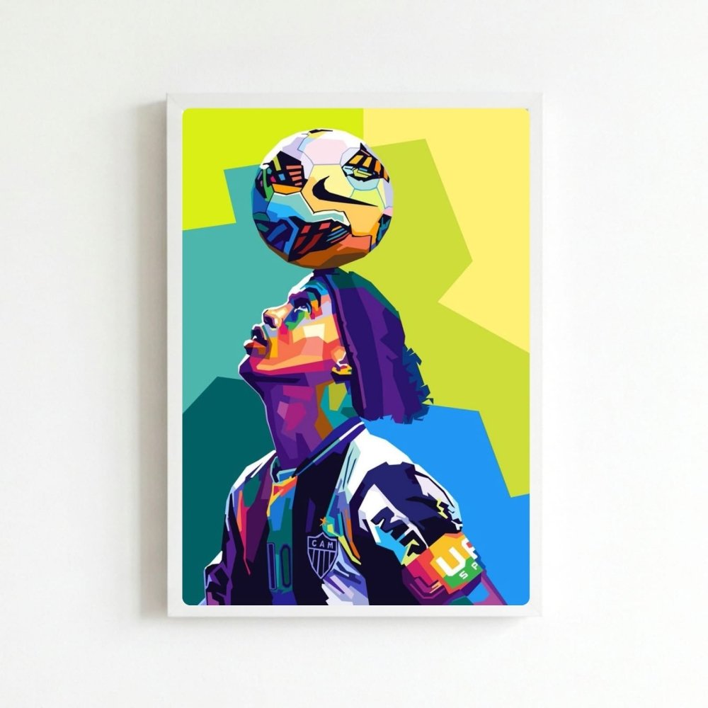 ronaldinho - Vibes Districtronaldinho poster BiancoVibes District