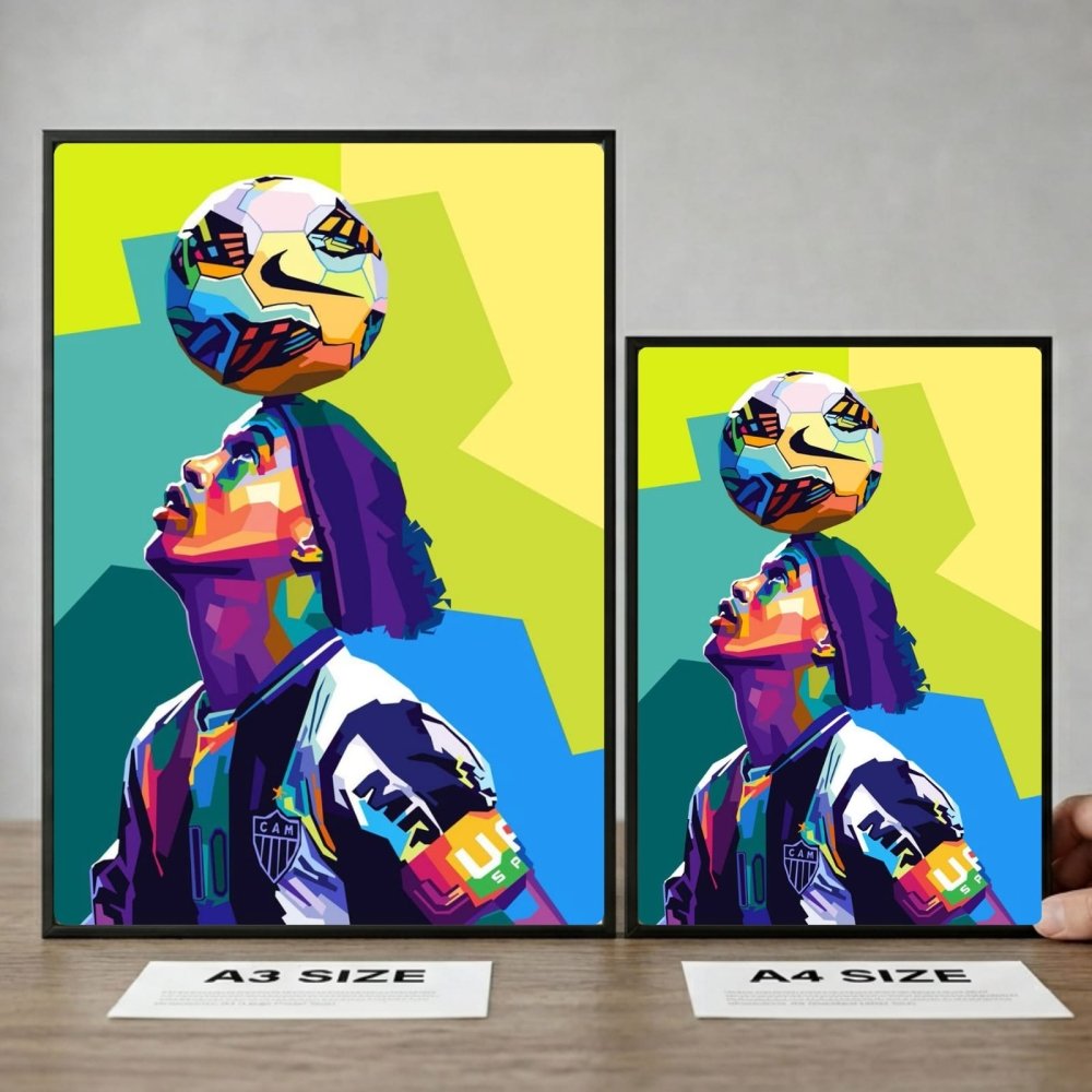 ronaldinho - Vibes Districtronaldinho poster SilverVibes District