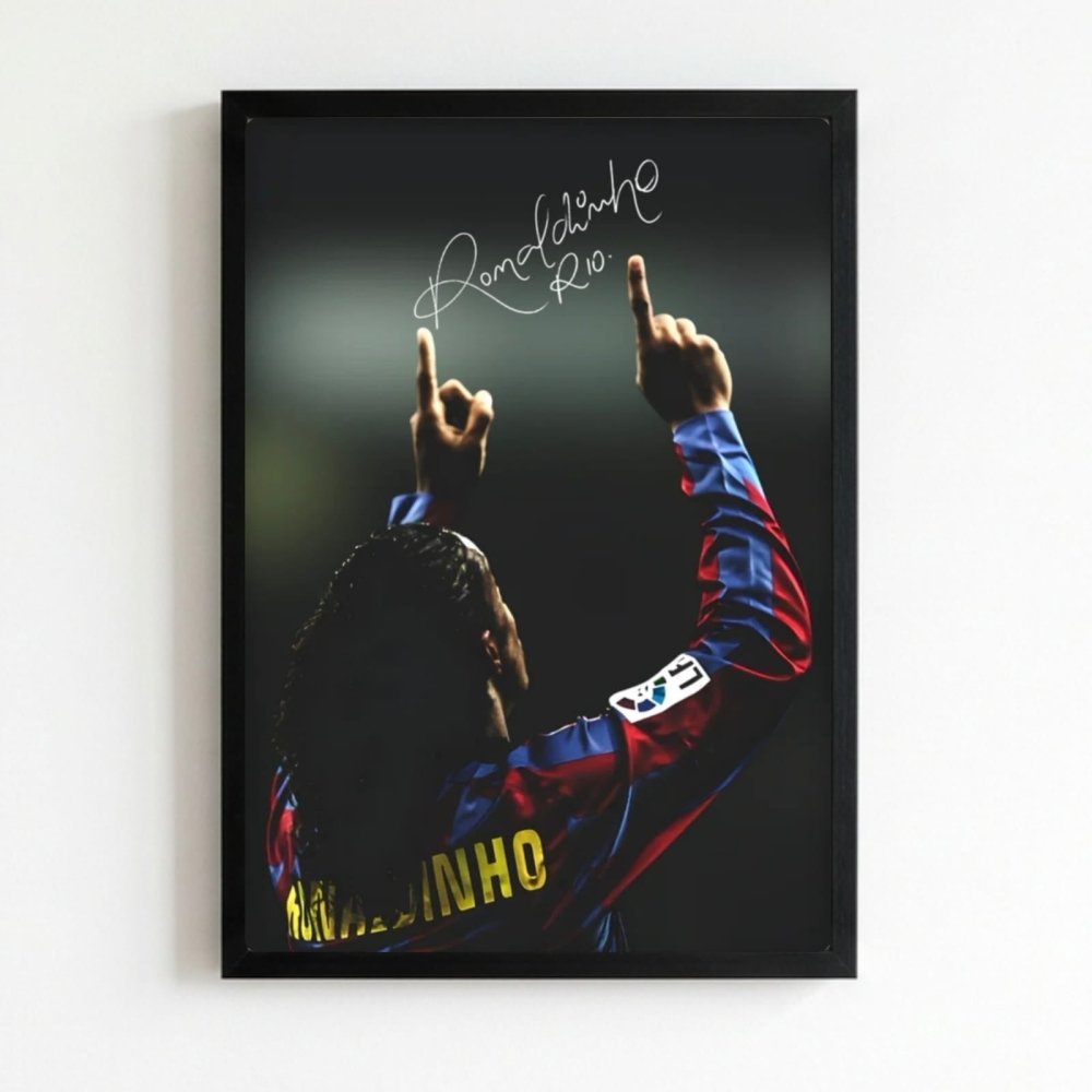 ronaldinho - Vibes Districtronaldinho poster NeroVibes District