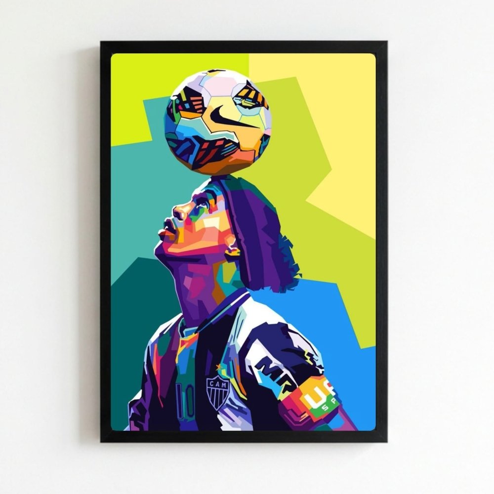 ronaldinho - Vibes Districtronaldinho poster NeroVibes District