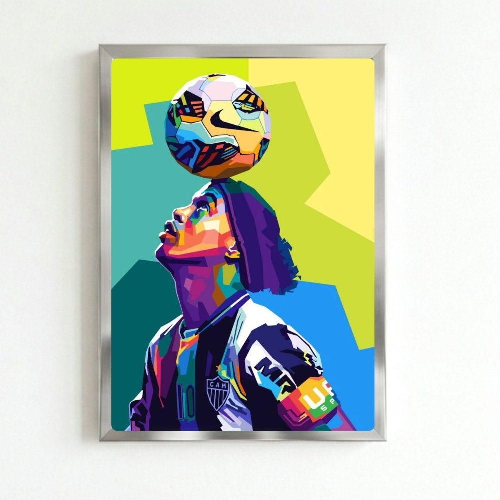 ronaldinho - Vibes Districtronaldinho poster SilverVibes District