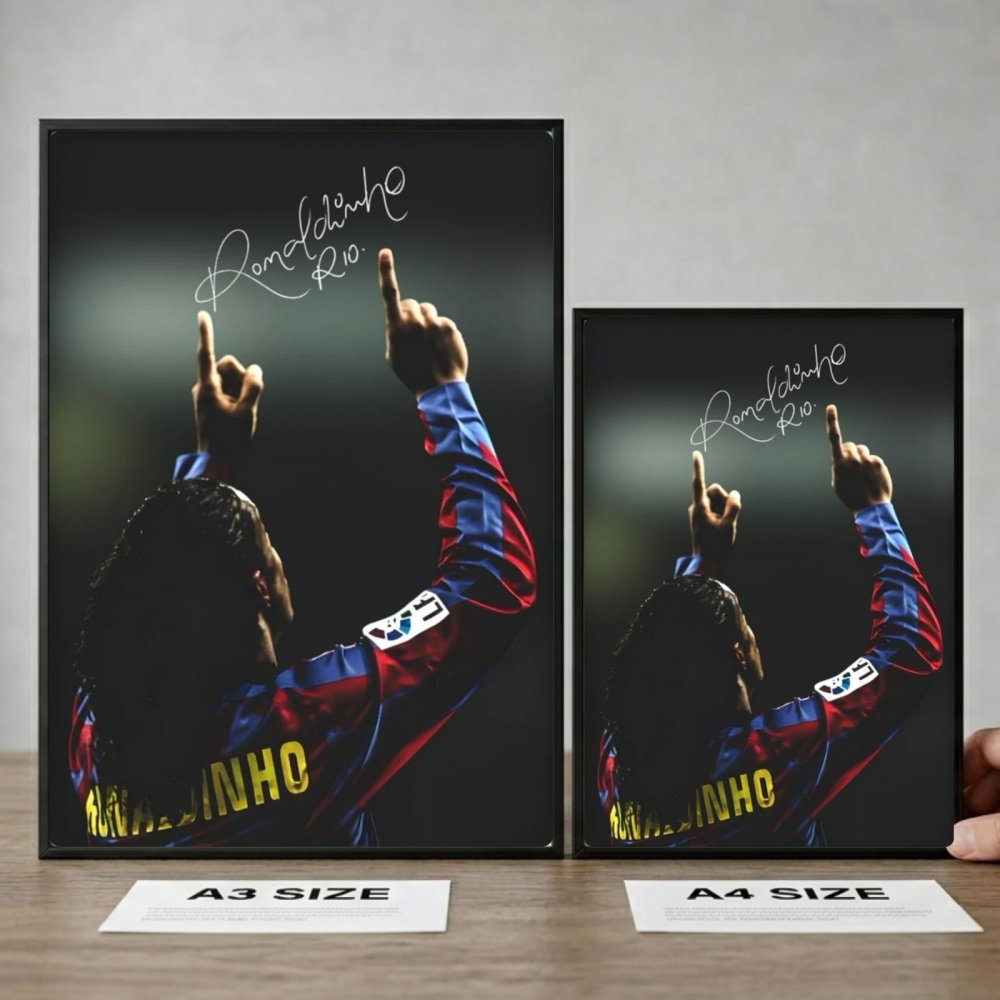 ronaldinho - Vibes Districtronaldinho poster BiancoVibes District