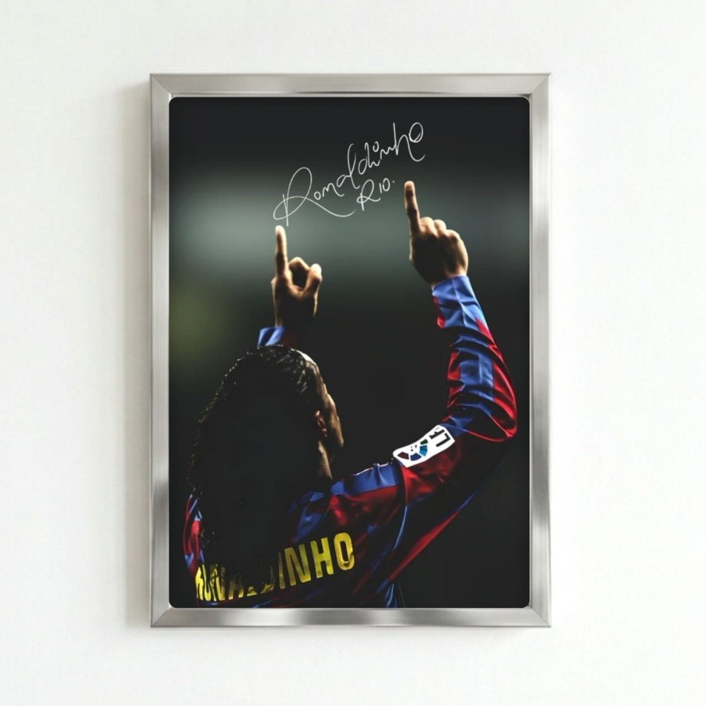 ronaldinho - Vibes Districtronaldinho poster SilverVibes District