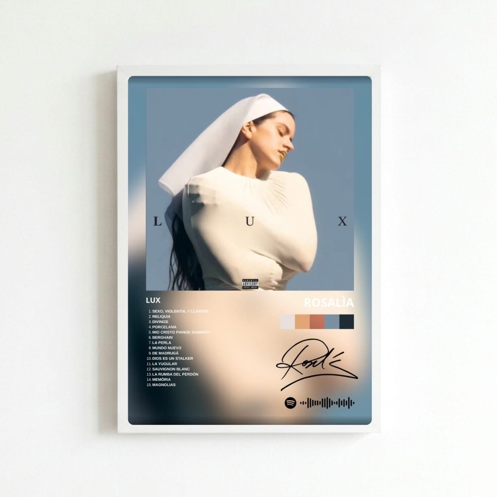 rosalia lux - Vibes Districtrosalia lux poster BiancoVibes District