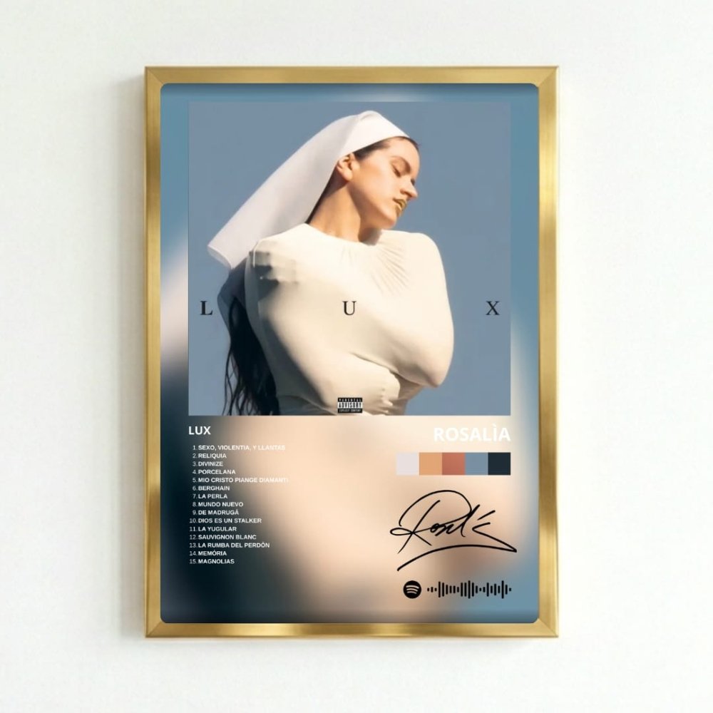 rosalia lux - Vibes Districtrosalia lux poster GoldVibes District
