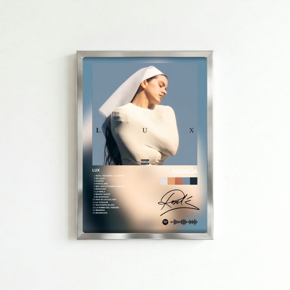 rosalia lux - Vibes Districtrosalia lux poster SilverVibes District