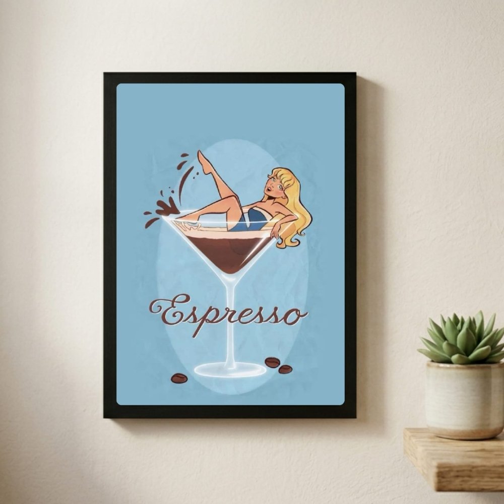 Sabrina Carpenter Poster with Frame - Vibes DistrictSabrina Carpenter Poster with Frame poster SilverVibes District