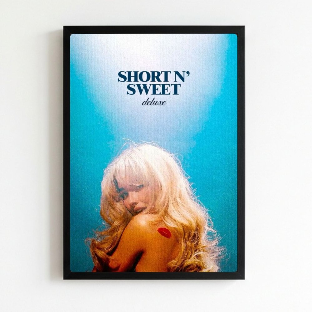 Sabrina Carpenter Poster with Frame - Vibes DistrictSabrina Carpenter Poster with Frame poster NeroVibes District
