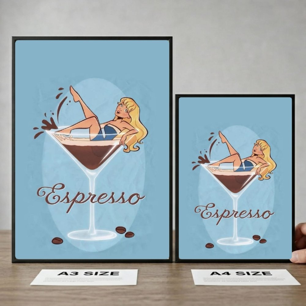 Sabrina Carpenter Poster with Frame - Vibes DistrictSabrina Carpenter Poster with Frame poster SilverVibes District