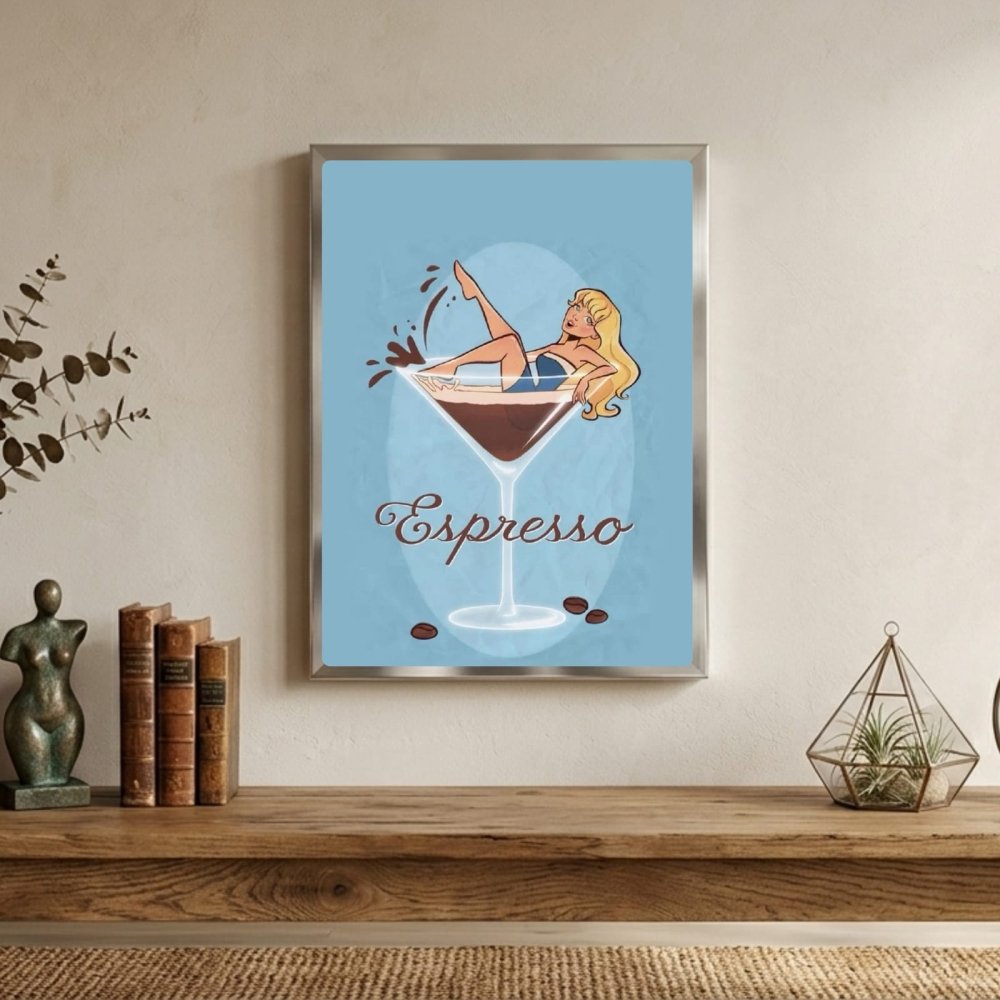Sabrina Carpenter Poster with Frame - Vibes DistrictSabrina Carpenter Poster with Frame poster SilverVibes District