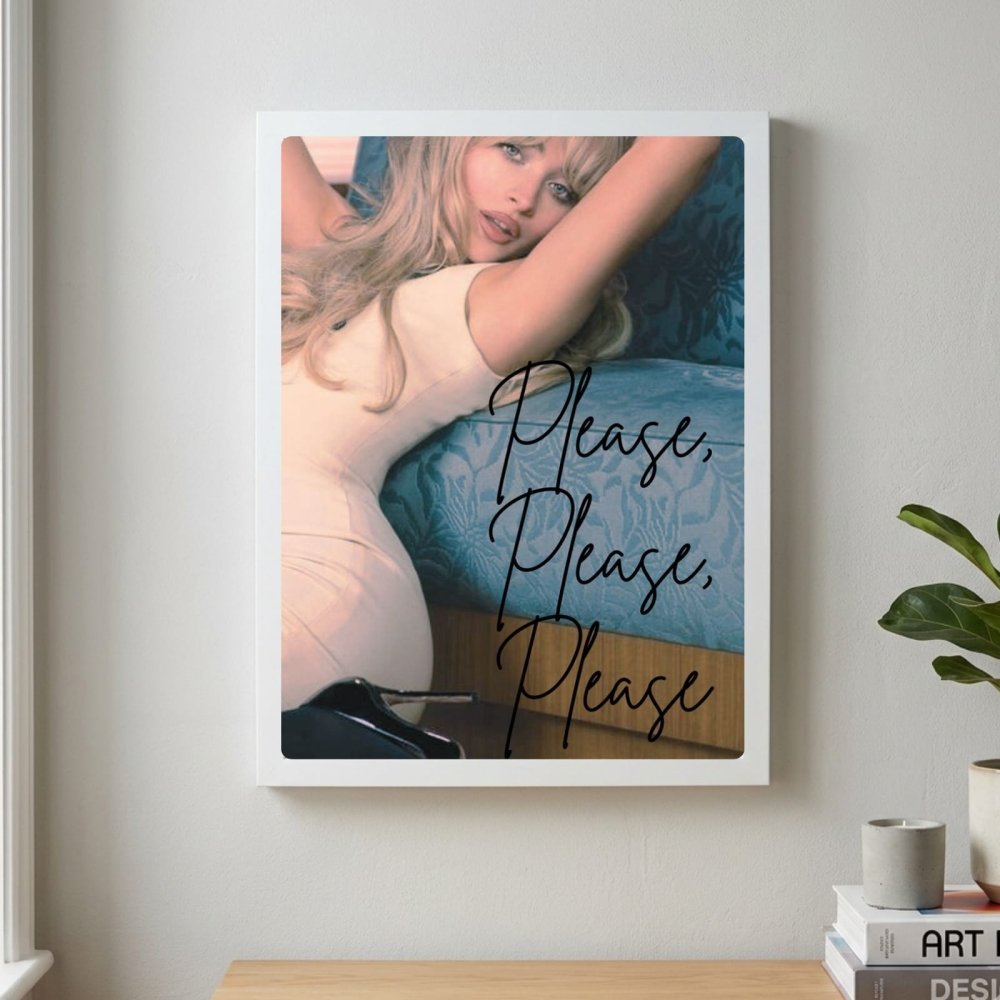 Sabrina Carpenter Poster with Frame - Vibes DistrictSabrina Carpenter Poster with Frame poster SilverVibes District